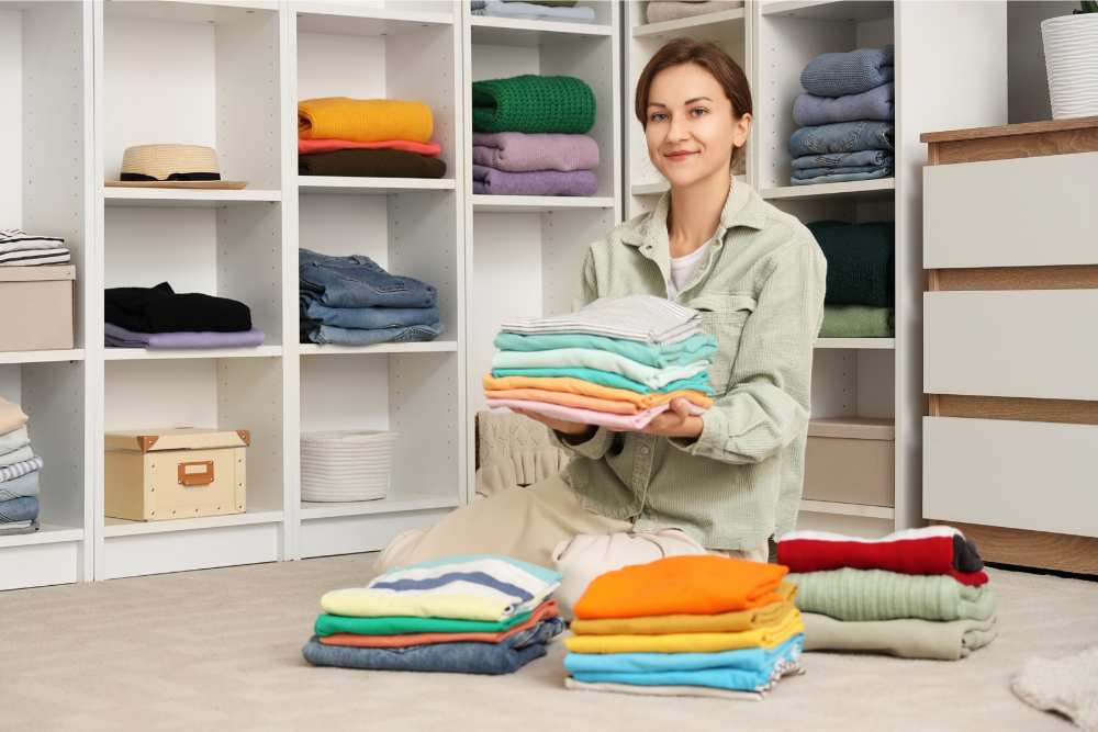 Organise Seasonal Clothing During Cleaning